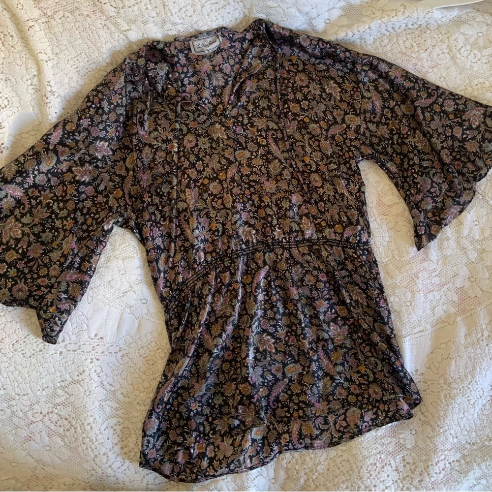 Lily dee vintage paisley tunic